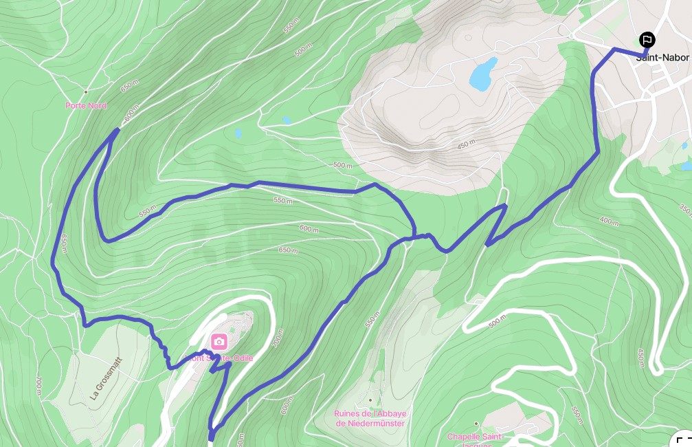 la boucle du mont sainte odile