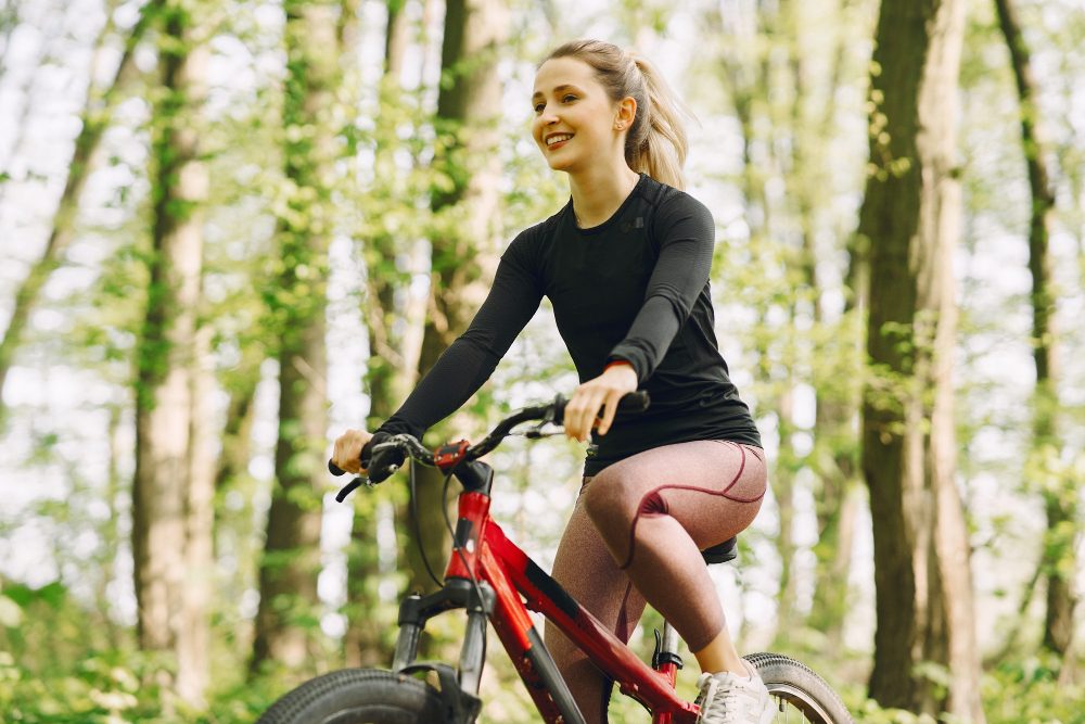 femme velo sport