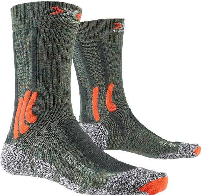 x socks trekking silver